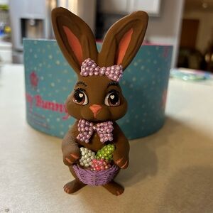 Easter chocolate bunny, not real chocolate